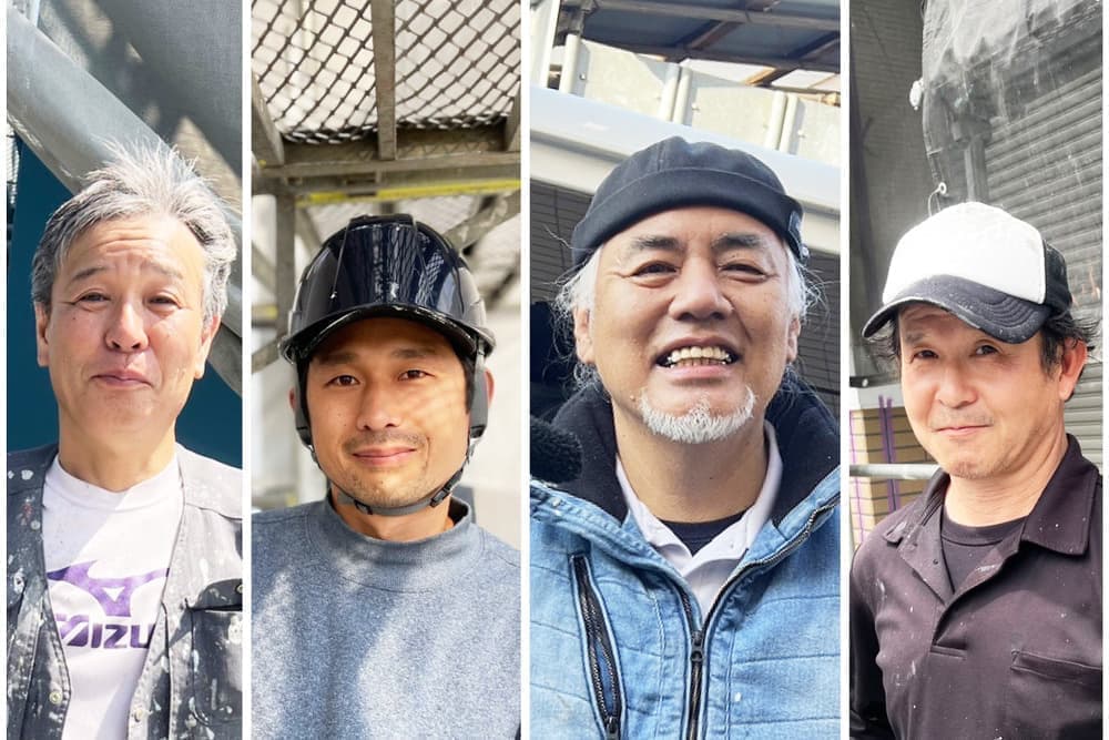 小平市花小金井ペイントプラス:塗装職人 手塗職人 ベテラン